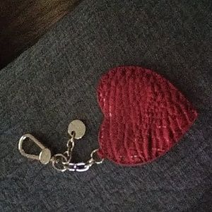 Brahmin heart key chain/ charm!!!
